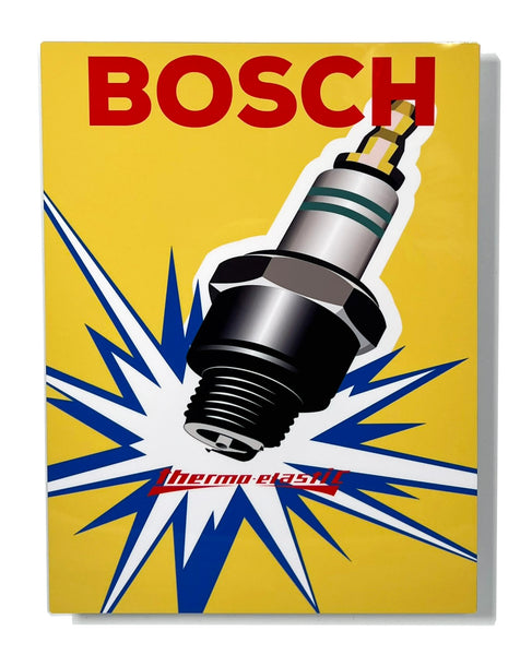 Bosch Thermo - Elastic Vintage Dealer Service, Metal Sign