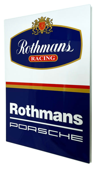 Porsche Rothmans Racing Metal Sign