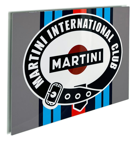 Martini International Club Racing Metal Sign