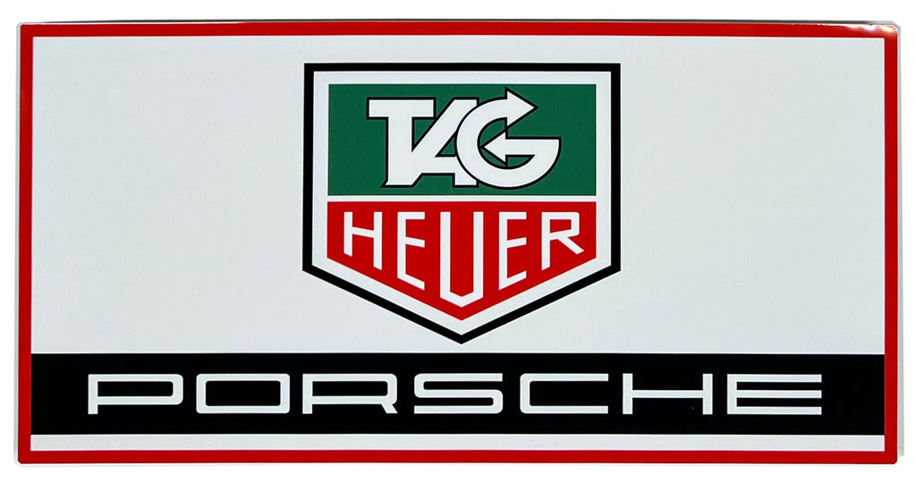Logo Tag Heuer Locations Decal Porsche TAG Heuer – Das Nine