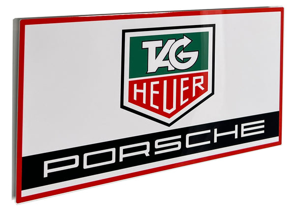 Porsche TAG Racing Metal Sign