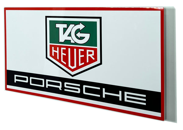 Porsche TAG Racing Metal Sign