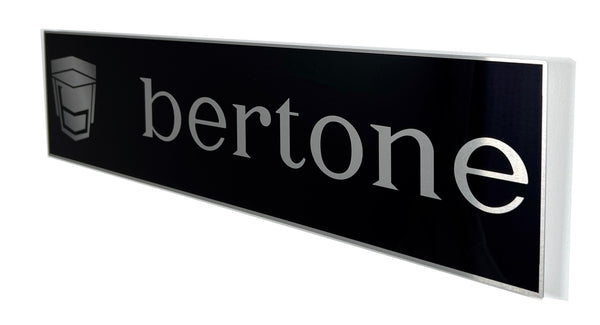 Bertone Lamborghini Badge Emblem Sign