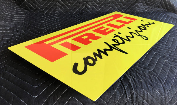 Pirelli Competizioni Metal Sign