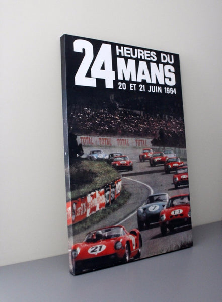 1964 Le Mans 24 Hour Program Cover Wall Print