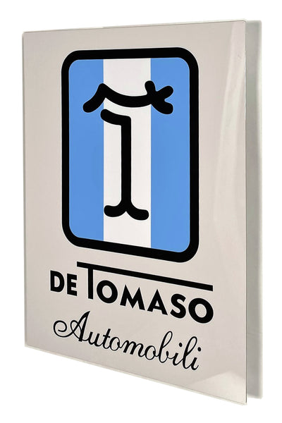 DeTomaso Emblem Dealer Metal Sign