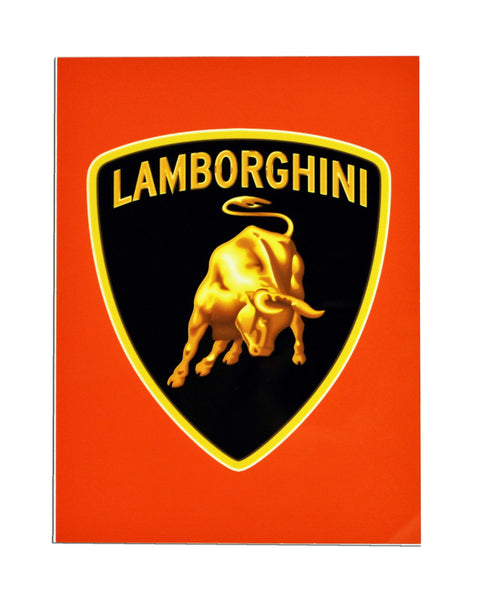 Lamborghini Emblem, Metal Sign