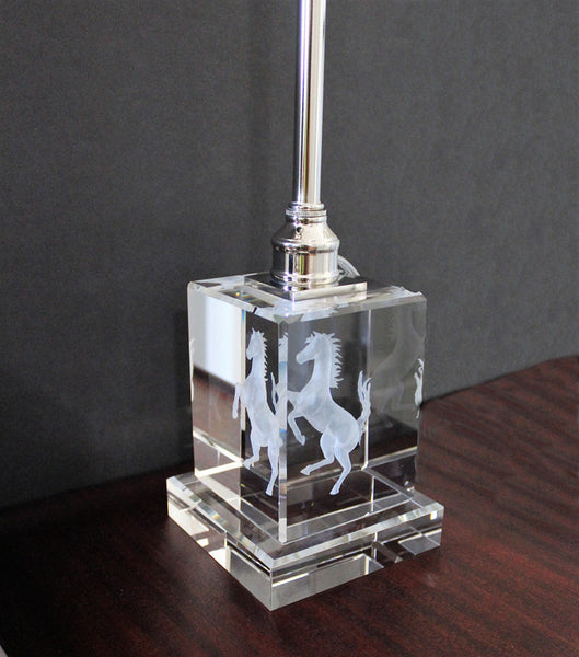 Ferrari Themed Desk Lamp Crystal Cavallino 1