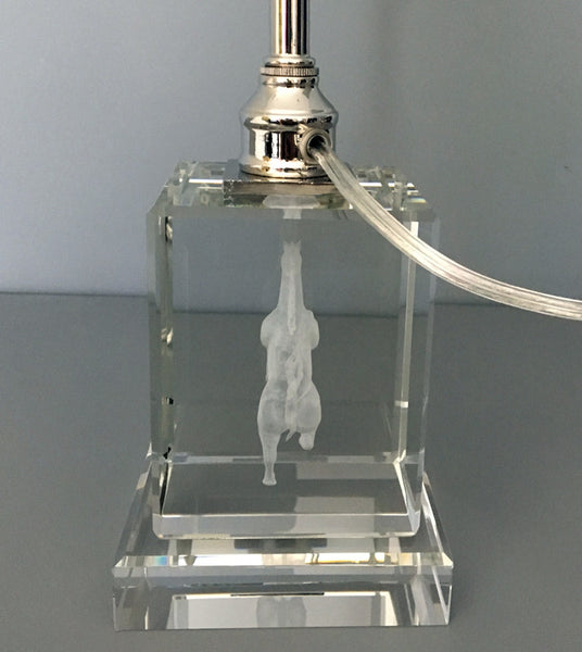 Ferrari Themed Desk Lamp Crystal Cavallino 2