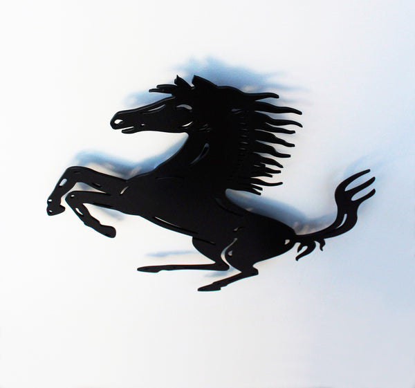 Ferrari prancing Horse metal sculpture 5