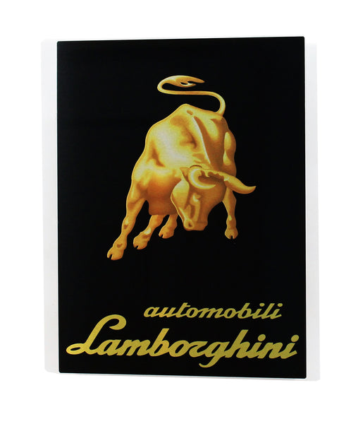 Lamborghini Automobilia Emblem Metal Sign