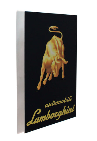 Lamborghini Automobilia Metal Sign