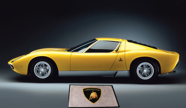 Lamborghini Emblem  Floor Door Mat