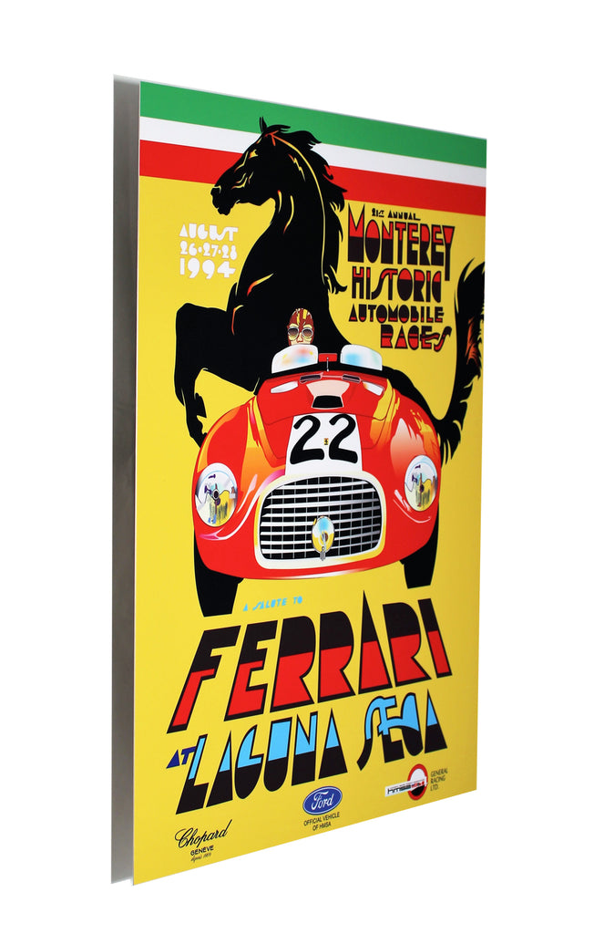 Ferrari Monterey Historics 1994, Metal Sign