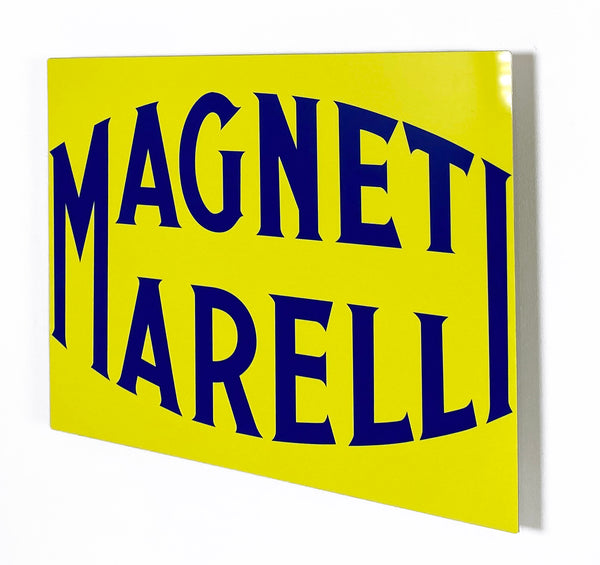Magneti Marelli Vintage Metal Sign, Ferrari Alfa