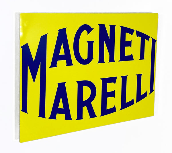 Magneti Marelli Vintage Metal Sign, Ferrari Alfa