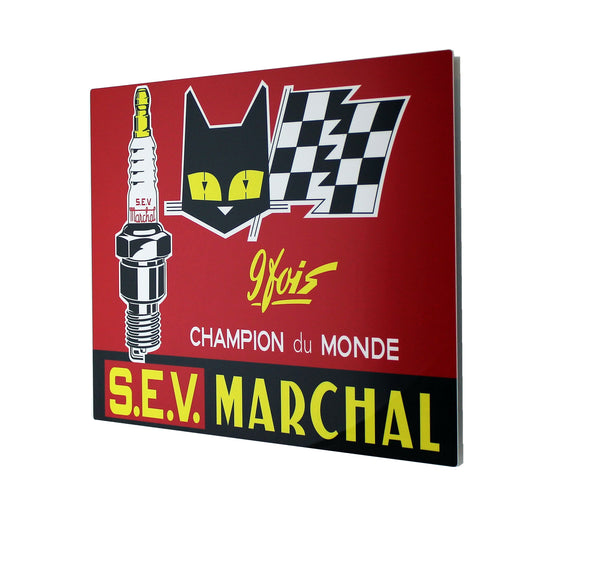 S.E.V Marchal Vintage Metal Dealer Sign, 1960 - 70's