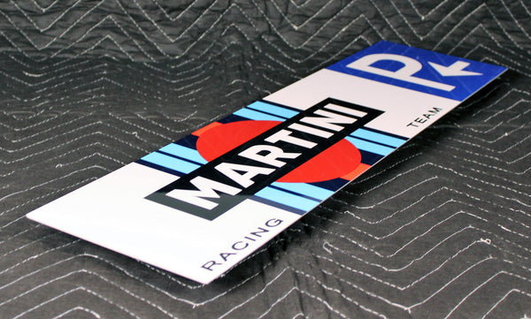 Martini Racing Parking Metal Sign, Banner Style