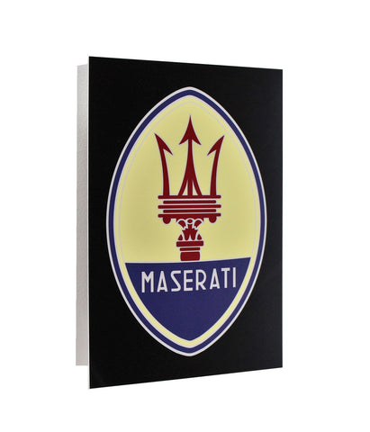Maserati Vintage Emblem 1950's,  Metal Sign