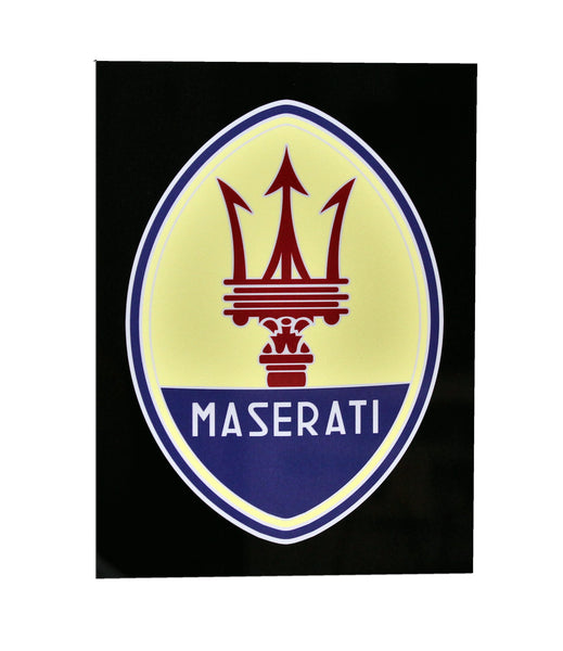 Maserati Vintage Emblem 1950's,  Metal Sign