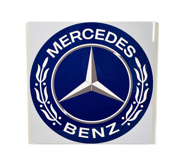 Mercedes Emblem 1950 - 60's,  Metal Sign