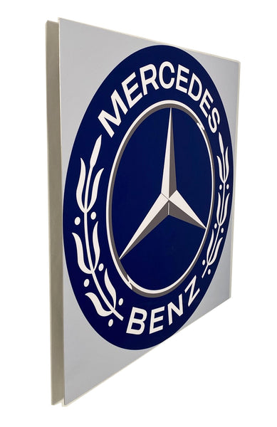 Mercedes Emblem 1950 - 60's,  Metal Sign