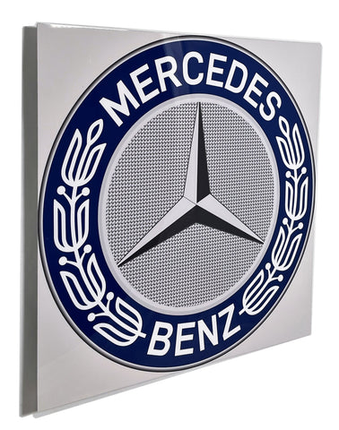 Mercedes Emblem 1970's,  Metal Sign
