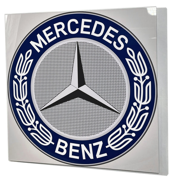 Mercedes Emblem 1970's,  Metal Sign