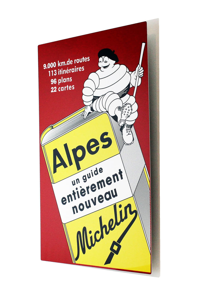 Michelin Guide Cover, Metal Sign