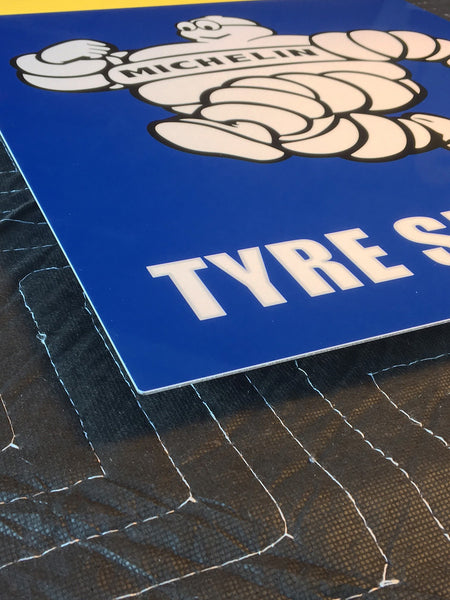 Michelin Tyre Services Metal Sign