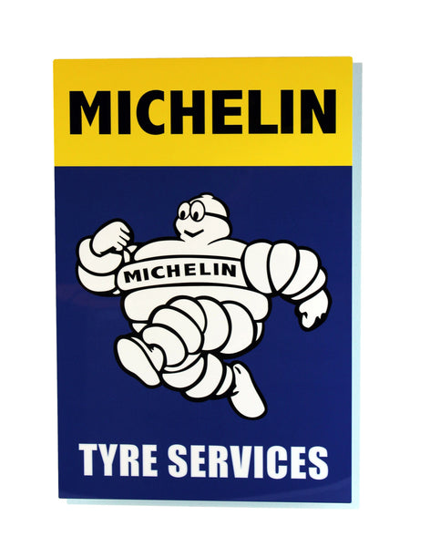 Michelin Tyre Services Metal Sign