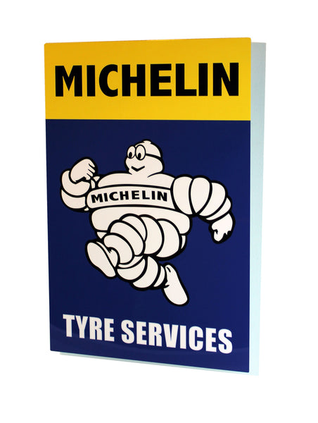 Michelin Tyre Services Metal Sign
