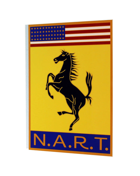 NART Badge Ferrari ,  Metal Sign