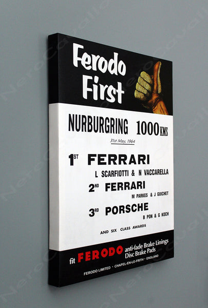 Nurburgring 1000 Km Ferodo 1964 Advertisement