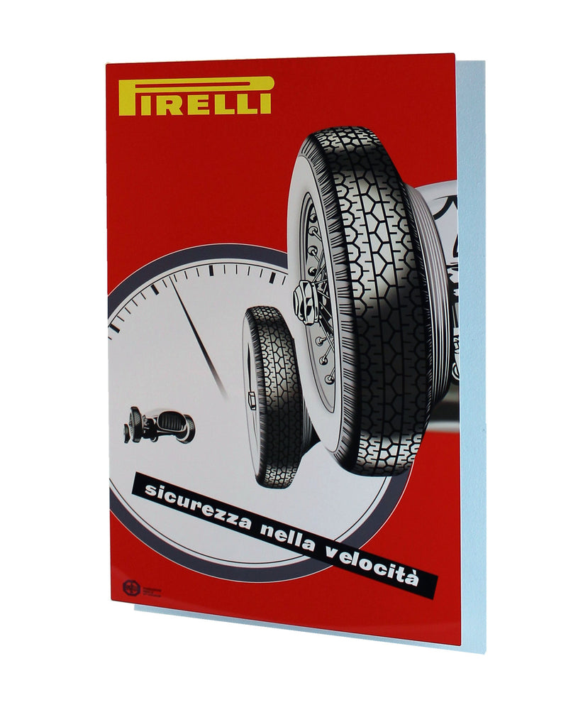 Pirelli Velocita Grand Prix Advertisement, Metal Sign