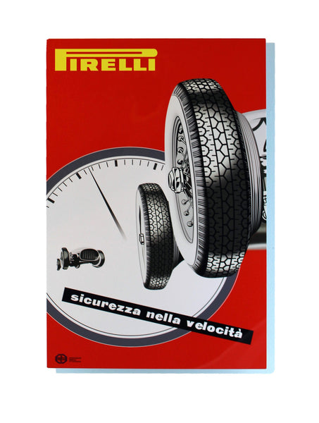 Pirelli Velocita Grand Prix Advertisement, Metal Sign
