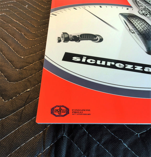Pirelli Velocita Grand Prix Advertisement, Metal Sign