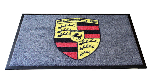 Porsche Emblem Floor Door Mat