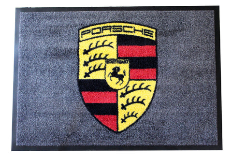 Porsche Emblem Floor Door Mat