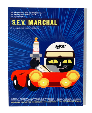 S.E.V Marchal 10K Victories Sign, 1960 - 70's