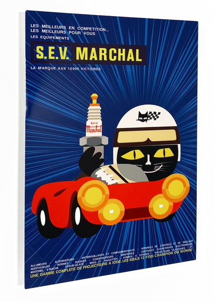 S.E.V Marchal 10K Victories Sign, 1960 - 70's
