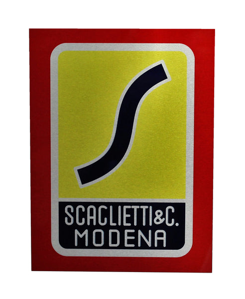 Scaglietti Badge Emblem 1 Metal Sign
