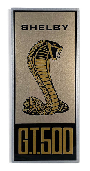 Shelby Cobra GT500 Badge Emblem Sign