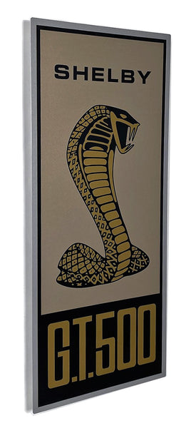 Shelby Cobra GT500 Badge Emblem Sign