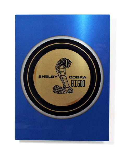 Shelby Cobra Horn Button Metal Sign