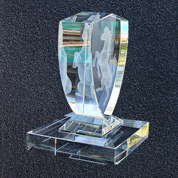 Ferrari Concours Award-Crystal Cavallino Shield 3