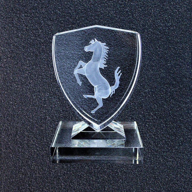 Ferrari Concours Award-Crystal Cavallino Shield 1
