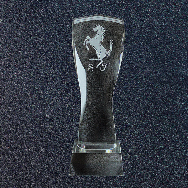 Ferrari Concours Award-Crystal Sinuous Shield 1
