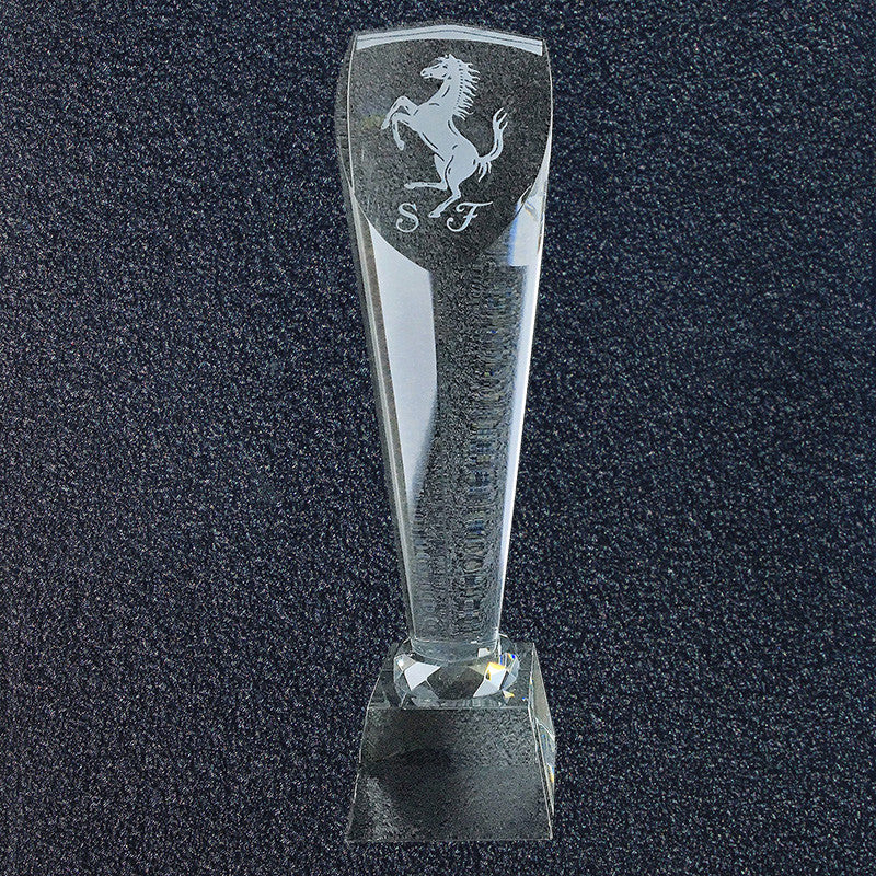 Ferrari Concours Award-Crystal Tower Shield