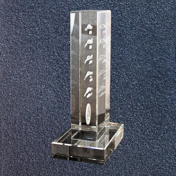 Crystal Pillar Supercar Ferrari  Concours Award